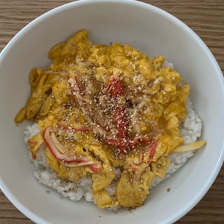 カニ玉丼